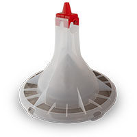 Universal Pan for Broilers, Layers & Turkey (Transparent)